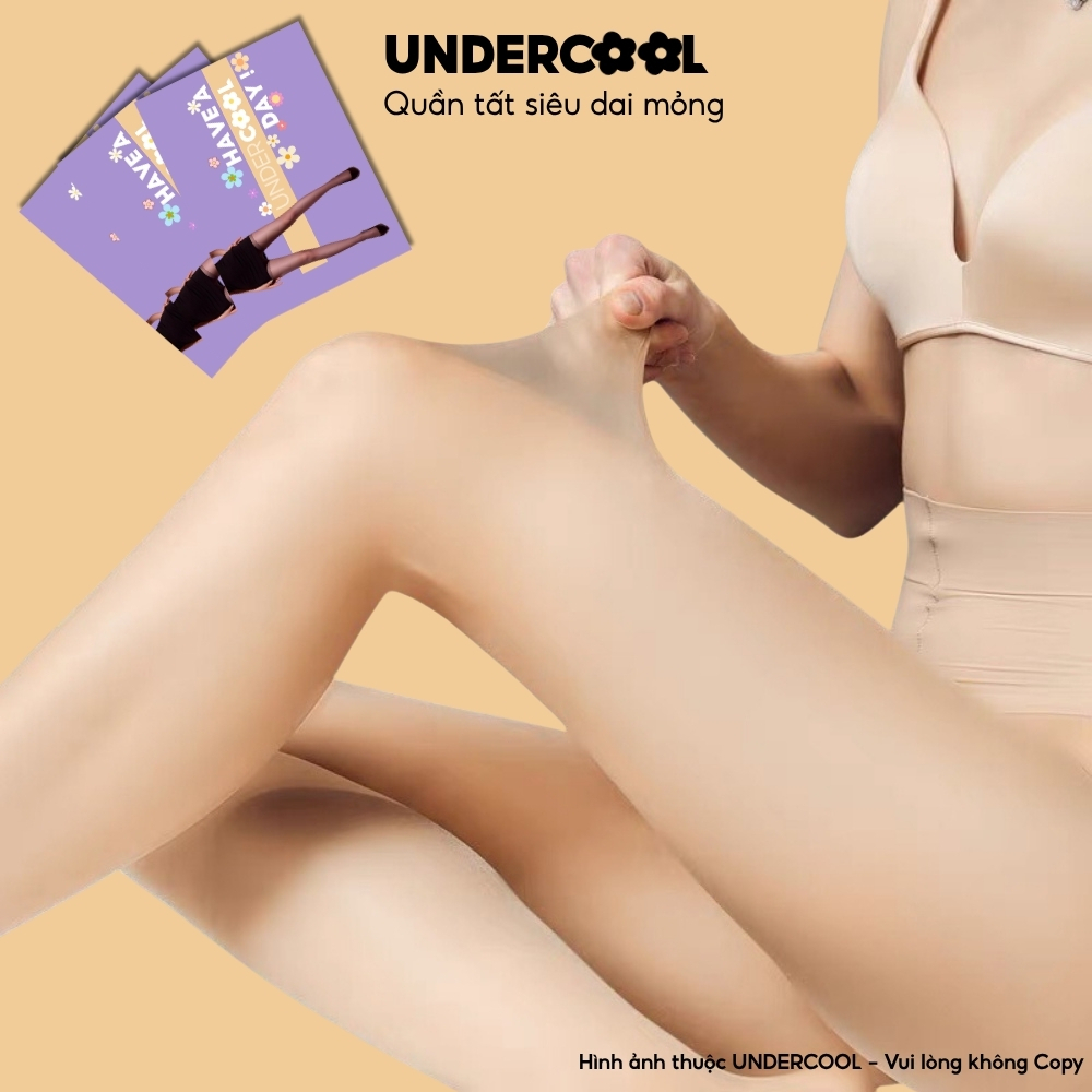 Quần Tất Nữ giấy 5d Siêu Mỏng UNDERCOOL Tàng Hình Mềm Mịn Co Giãn Tốt, Chống Rách, Live QT01