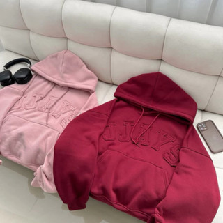 Áo hoodie Unisex Chữ Nổi JJAYS Form Rộng chất nỉ bông nam nữ phong cách Hàn Quốc mẫu mới SSL