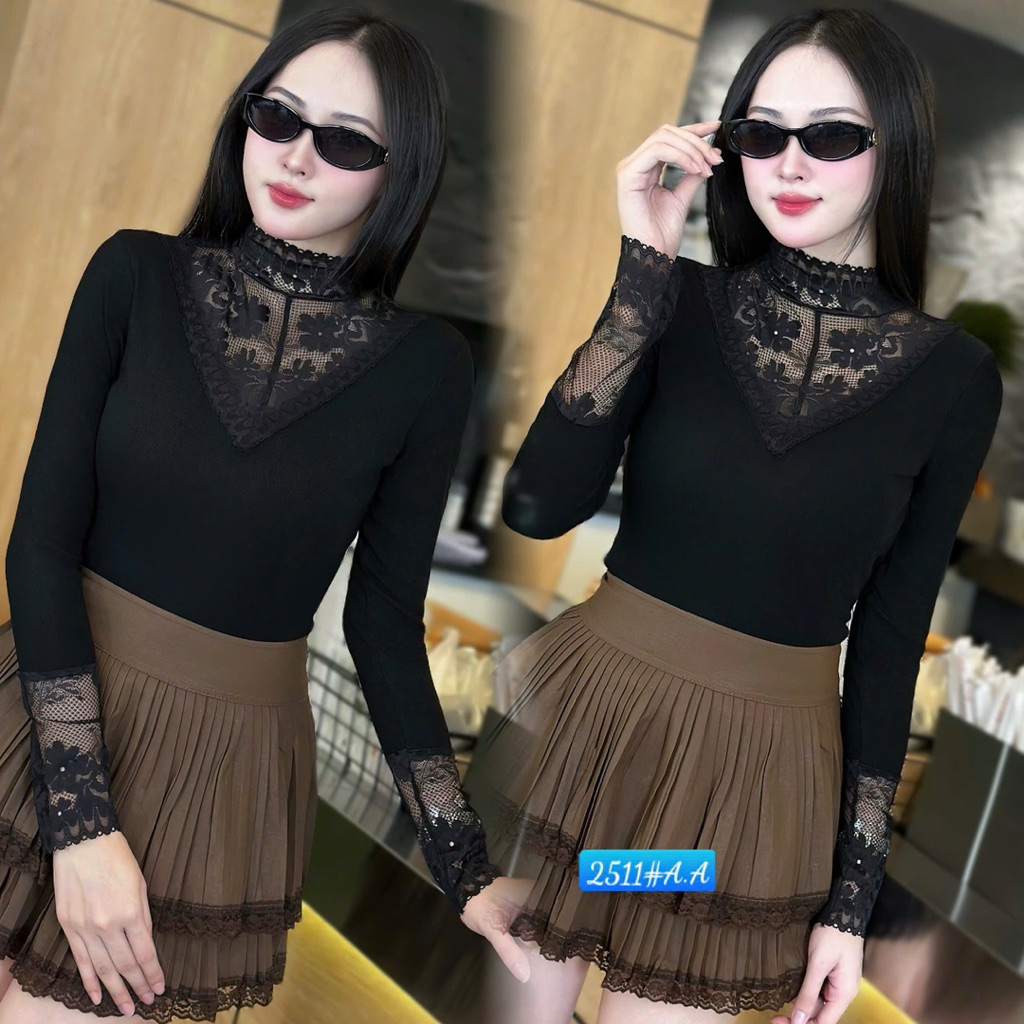 Áo nhiệt nữ 2511# Hàng QC full hộp CKLX.