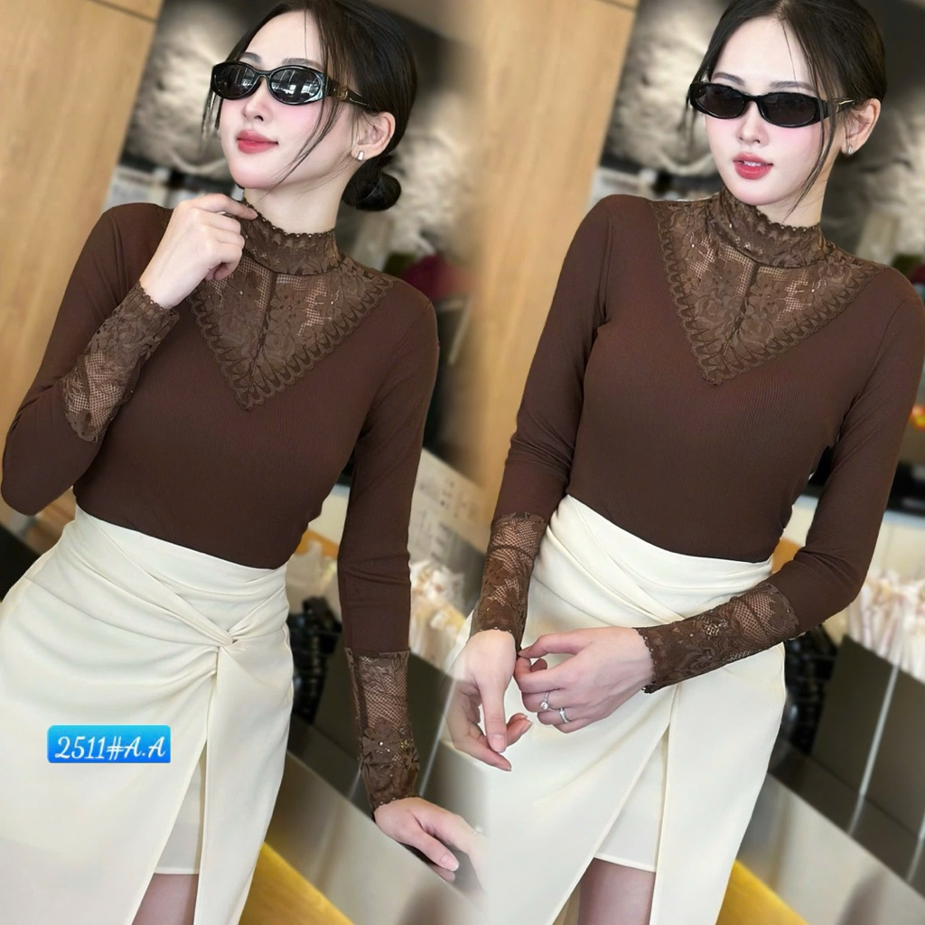 Áo nhiệt nữ 2511# Hàng QC full hộp CKLX.
