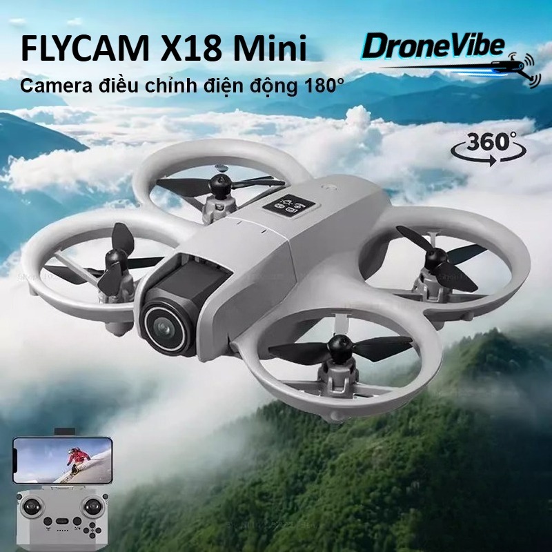FLYCAM X18 - Camera Điều Chỉnh 180°,Motor Công Suất Cao,Hệ Thống Tránh ...