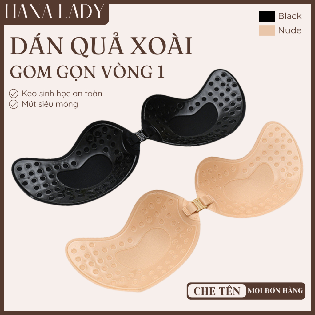 Áo Dán Ngực Quả Xoài - Miếng Dán Tạo Khe Nâng Vòng 1 Chống Xệ Định Hình Vòng 1 DT019