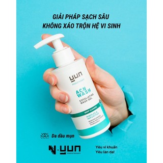 Gel rửa mặt loại bỏ dầu thừa và làm sạch sâu YUN ACN Deep Exfoliating Wash 150ml (ACN-02)