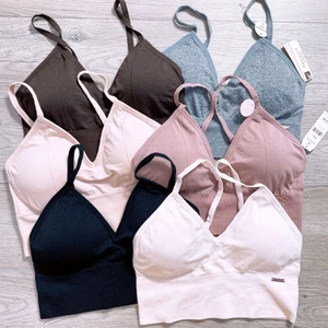 Combo 3 áo bra chui mặc tập, mặc nhà trộn mẫu Dai. skin*( lỗi nhẹ) - dư xịn