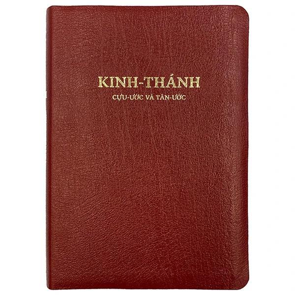 Sách Kinh Thánh - Cựu Ước Và Tân Ước - Bìa Da - Màu Đen/Màu Đỏ Có Khóa Kéo