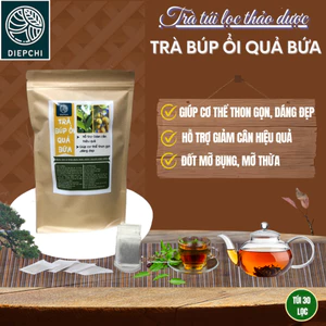 Trà Búp ổi Quả Bứa- DIỆP CHI- Giúp giảm cân hiệu quả, thải độc, thải mỡ thừa, mỡ cơ thể- 30 túi lọc