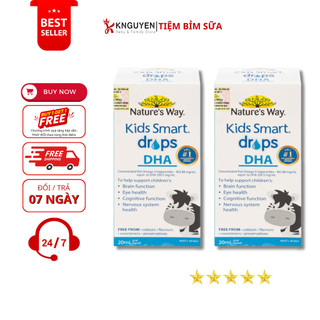 DHA nhỏ giọt Nature's Way Kids Smart 20ml