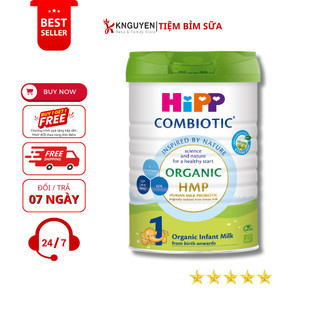 Sữa bột công thức HiPP 2 Organic Combiotic 800g bổ sung DHA trực tiếp dành cho trẻ nhỏ
