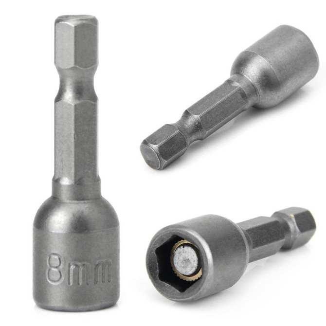 SET 10 MŨI BẮN VÍT TÔN TỪ TÍNH 8MM WORKFIX – ĐÓNG GÓI HỘP TIỆN DỤNG