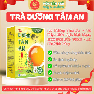 Trà Túi Lọc Dưỡng Tâm An Mộc Tâm – Hỗ Trợ Ngủ Ngon, Giảm Căng Thẳng, Thanh Lọc Cơ Thể
