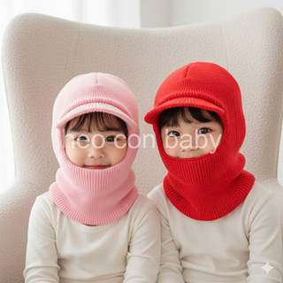 Mũ Len Ninja Trùm Cổ Kèm Che Tai - Bảo Vệ Toàn Diện Cho Bé Yêu (6 Tháng - 4 Tuổi) - Đồ Thu Đông
