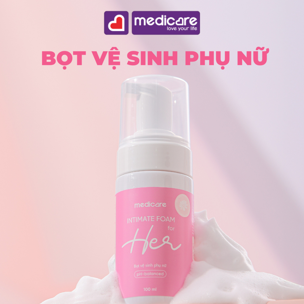 Bọt vệ sinh phụ nữ MEDiCARE 100ml