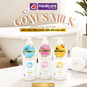 Sữa tắm dê MEDiCARE premium 1 lít