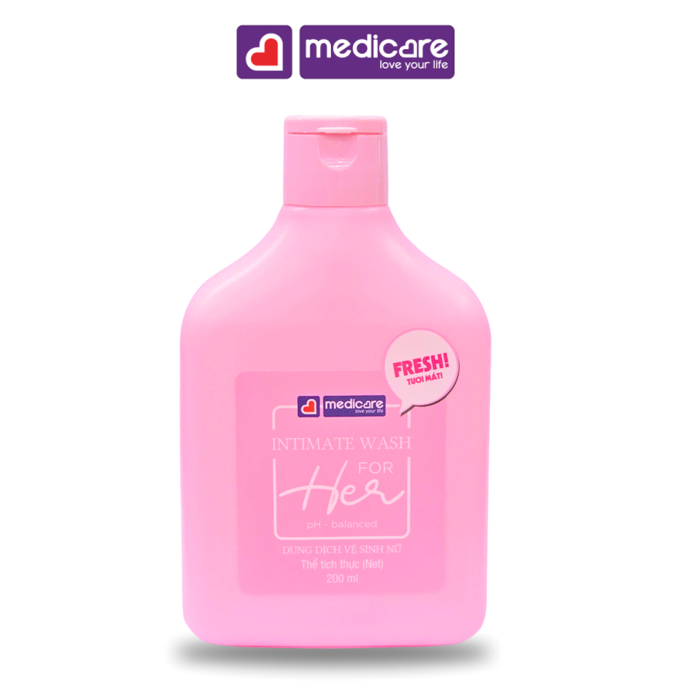 Dung dịch vệ sinh phụ nữ MEDiCARE for her 200ml