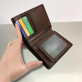 Ví Nam Da Bò Thật Cao Cấp Dáng Đứng Kích Thước 9.5x12cm Nhiều Ngăn Đựng Card Và Giấy Tờ CCCD