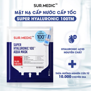 Mặt Nạ Sur.Medic+ Tinh Chất Làm Sáng Da (30g)