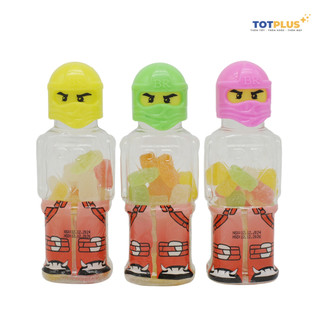 Kẹo Dẻo Malisa BR Men Hình Siêu Nhân - Lọ 20 viên / Lọ 40 Viên