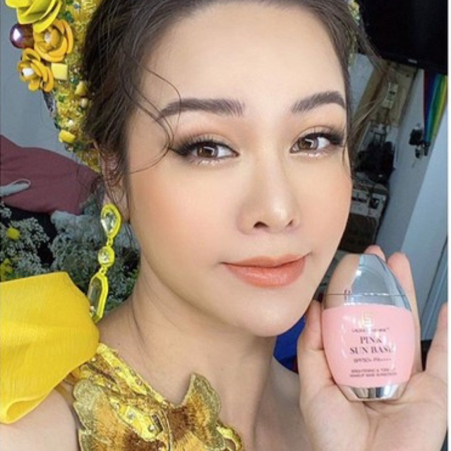KEM CHỐNG NẮNG HỒNG PINK SUN BASE LAURA SUNSHINE NHẬT KIM ANH