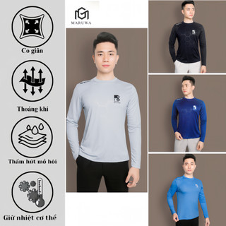 Áo thể thao nam boymax tay dài thun lạnh cao cấp – Co giãn 4 chiều, thấm hút mồ hôi, form body chuẩn