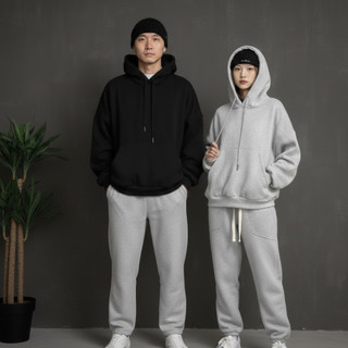 [Nỉ Lông Cáo] Áo Hoodie Trơn Cao Cấp Basic Nam Nữ URANOX Unisex, Không Đổ Lông, Mũ 2 Lớp Dây Kéo