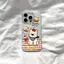 Mạng lưới màu đỏ west highland cho iphone 17/16/15 dễ thương vỏ điện thoại 14/13/11 đơn giản