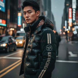 Áo Khoác phao da màu Đen Cao Cấp Tay Nhung Sang Trọng, Giữ Nhiệt Đỉnh Cao Form Chuẩn, Thời Trang.