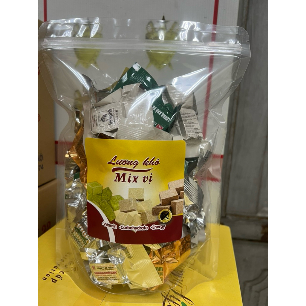 Lương khô mix 9 vị - lương khô quân đội