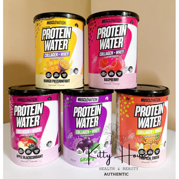 Bột Protein nước Muscle Nation Protein Water hộp 300g