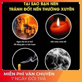 Cặp đèn bàn thờ long phụng mang lại may mắn, dùng pin trang trí bàn thờ gia tiên,bàn phật...