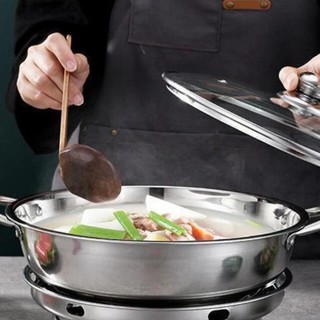 Bếp Cồn Khô inox chắn gió cao cấp Mini Du Lịch Tiện Lợi - Bếp cồn lẩu nướng nhỏ gọn dễ dàng mang đi dã ngoại new