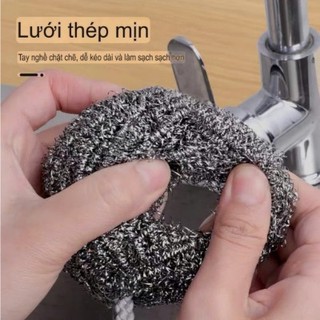 Miếng Cọ Xoong Nồi Chén Bát Đa Năng,Có Dây Đeo Tiện Lợi