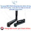 Tay quay NBK HAG-B bằng hợp kim nhôm với tay nắm có lỗ vuông - Cung cấp trực tiếp từ nhà sản xuất phụ tùng cơ khí