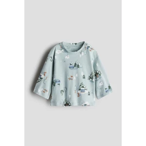 Áo bé trai bé gái cotton thu đông dài tay HM Auth
