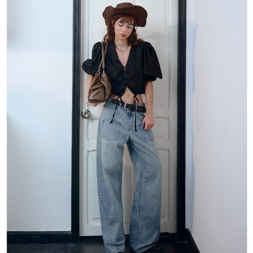 Echo Jeans  - Remmus | Quần jean form đứng ống suông hack chiều cao