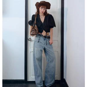 Echo Jeans - Remmus | Quần jean form đứng ống suông hack chiều cao