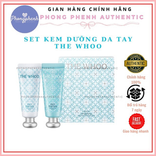 SET 2 KEM DƯỠNG DA TAY WHOO GONGJINHYANG ROYAL HAND CREAM SPECIAL