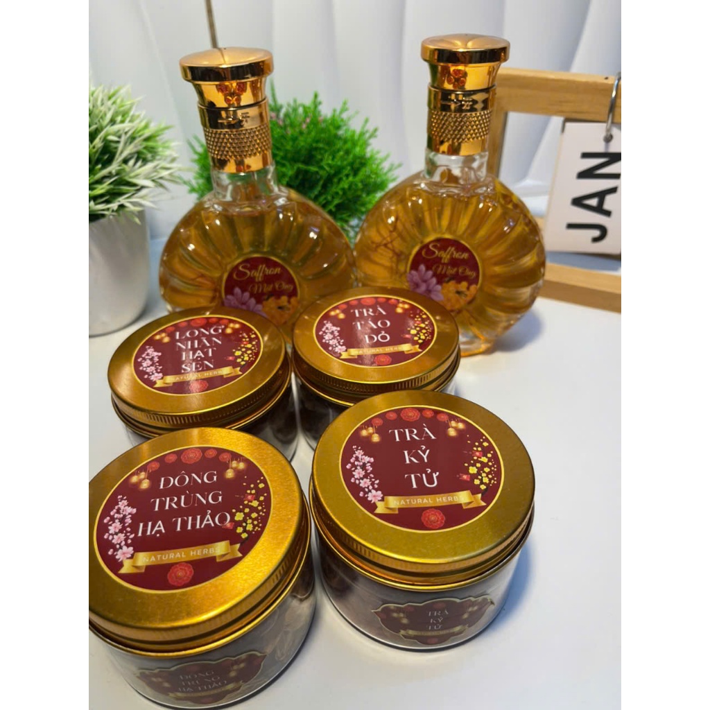 Set Quà Tết Sức Khoẻ- Bộ Trà Thảo Mộc Cao Cấp BOX KINGDOM