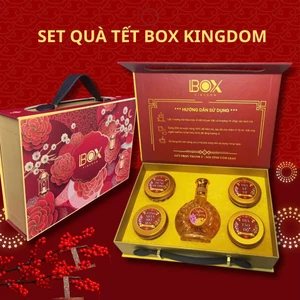 Set Quà Tết Sức Khoẻ- Bộ Trà Thảo Mộc Cao Cấp BOX KINGDOM