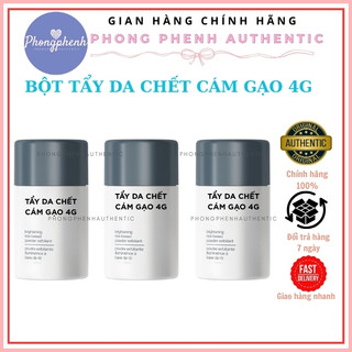 [MINISIZE] BỘT TẨY DA CHẾT HÀNG NGÀY CHIẾT XUẤT CÁM GẠO 4G