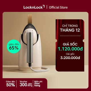 Bàn ủi hơi nước LocknLock Garment steamer ENI218IVY 220-240V, 50-60Hz, 1370-1630W, Dung tích 800ml - Màu ngà