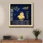Tranh tráng gương phong thuỷ treo tường decor khung kim loại cao cấp quà tặng đối tác bạn bè tân gia