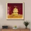 Tranh tráng gương phong thuỷ treo tường decor khung kim loại cao cấp quà tặng đối tác bạn bè tân gia