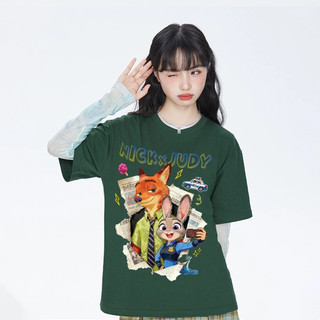 Áo Thun NGỐ TEE Form Rộng Nick và Judy Lên Mặt Báo Vải Cotton 75% Unisex Nam Nữ Mặc Đẹp