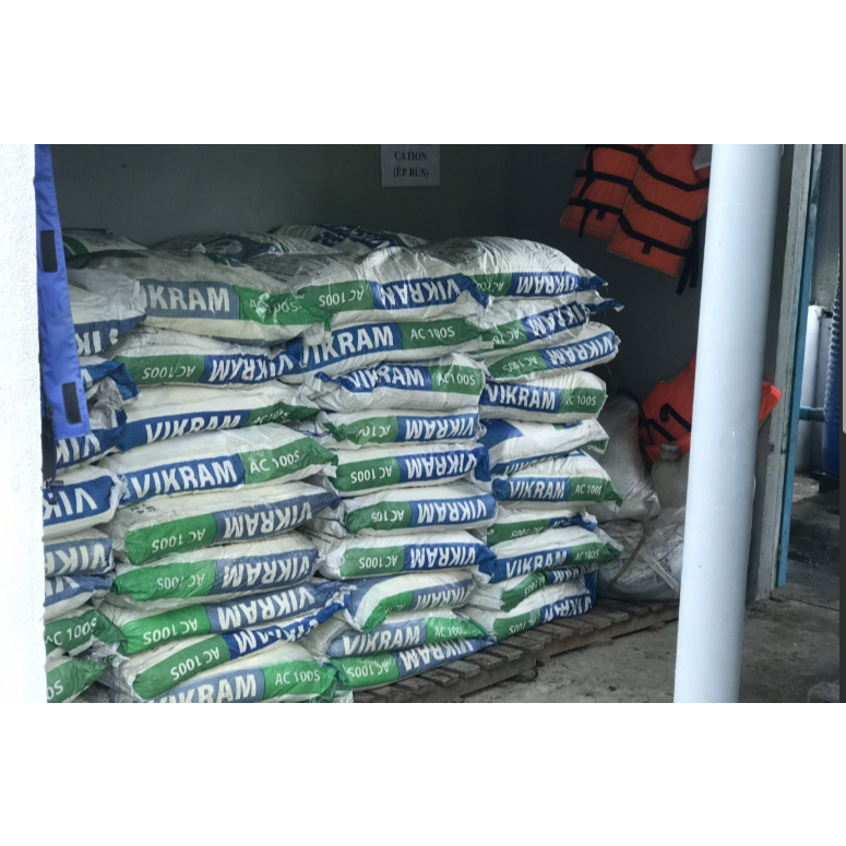 PAC Ấn Độ Vikram 31%, PAC Trắng, Hóa chất trợ lắng nuôi trồng thủy sản, xử lý nước
