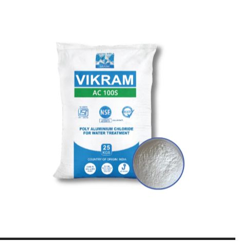 PAC Ấn Độ Vikram 31%, PAC Trắng, Hóa chất trợ lắng nuôi trồng thủy sản, xử lý nước