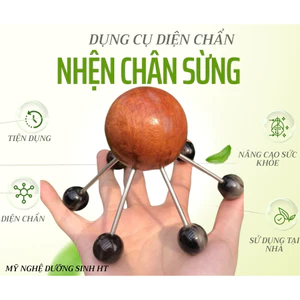 Dụng cụ diện chẩn (Lớn và Nhỏ) con nhện đa năng đầu gỗ chân sừng
