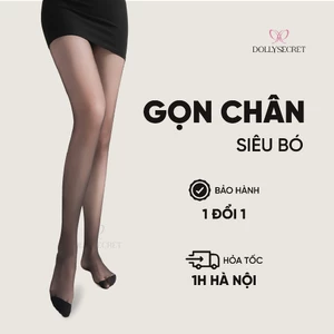 T37- Quần Tất Siêu Dai Thon Gọn Chân Che Khuyết Điểm Không Lộ Viền DOLLY SECRET Siêu Bó Tàng Hình Mềm Mịn T37