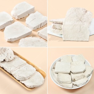 Bạch phục linh 100g, bạch linh phiến, trắng, khô, sạch - Lãn Ông