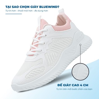 [TĂNG SIZE] Giày Thời Trang Nữ Đế Cao 4cm BLUEWIND Conpavo Đế Mềm Mại, Dễ Phối Đồ, Phong Cách Năng Động 68406