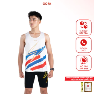 Áo Thun ba lỗ thể thao chạy bộ singlet trơn EVEN STRIPES - giảm ma sát, siêu nhẹ, nhanh khô
